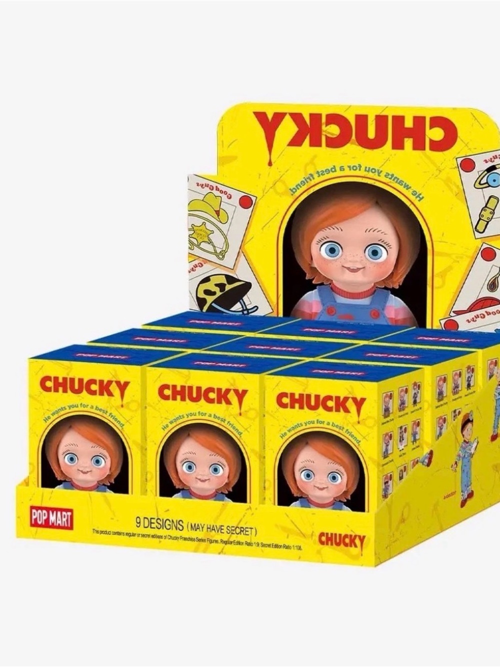 Pop Mart Chucky Whole Set  Seal Un open Box